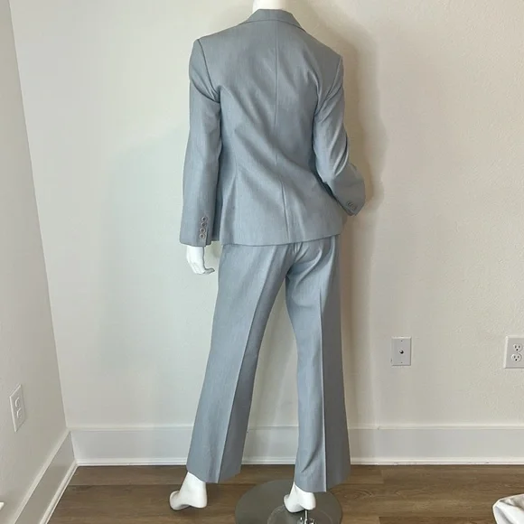 BCBG women’s blue/gray three-piece suit, including pants/skirt/jacket size 6 - Picture 4 of 16